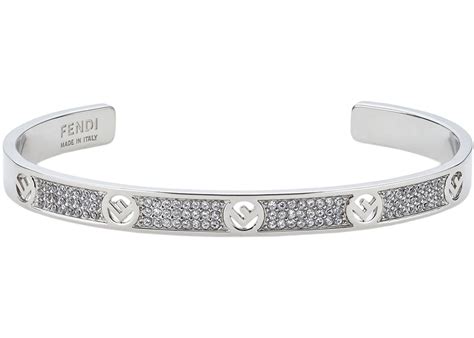 fendi bracelet silver color